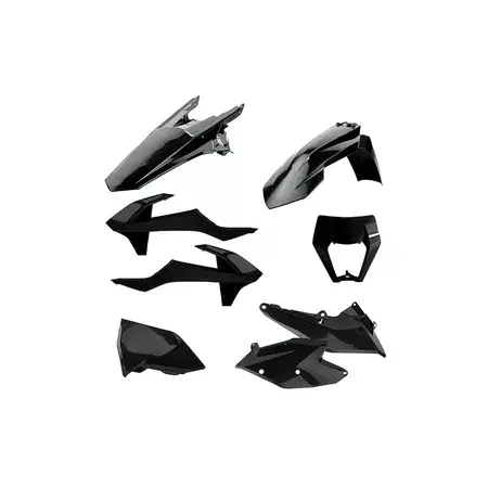 Verkleidungskit Polisport Enduro schwarz KTM EXC / EXC-F Heißes Angebot