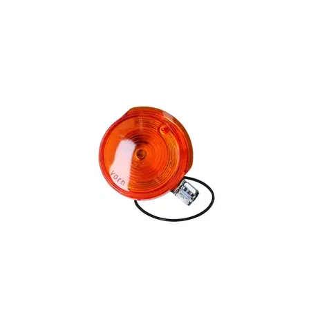 Neue Kollektion Blinker vorn 80mm orange / Endkappe Chrom Simson S51