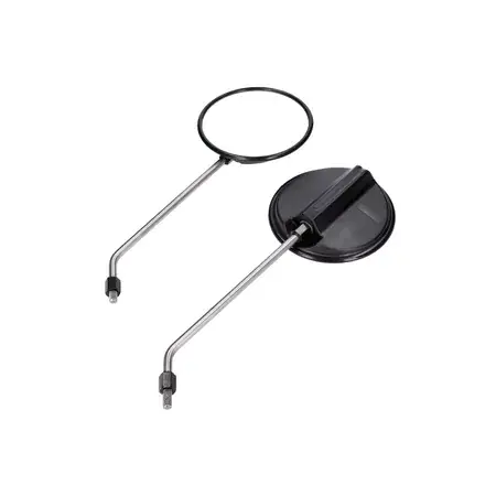 Spiegel Set M8 rund 120mm / Stahlhalterung Simson S51 Beliebt