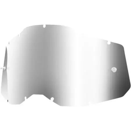 Ersatzglas 100% Racecraft 2 / Accuri 2 / Strata 2 silber verspiegelt Preisreduziert