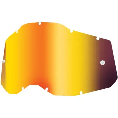 Bestpreis Ersatzglas 100% Accuri 2 / 100% Strata 2 Kids rot verspiegelt