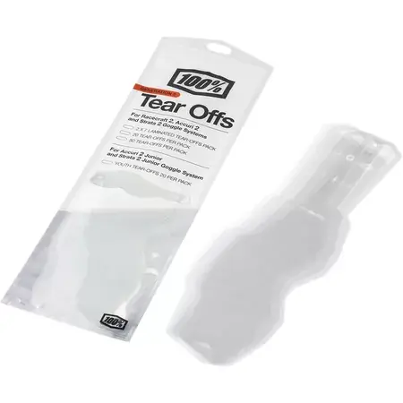 Sichere Zahlung Tear Offs 100% Accuri 2 / Strata 2 Kids (20x Pack)