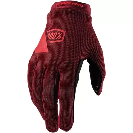 Handschuhe 100% Ridecamp Damen dunkelrot Preisreduziert