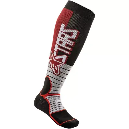 Strümpfe MX Alpinestars MX Pro rot / schwarz Markenware