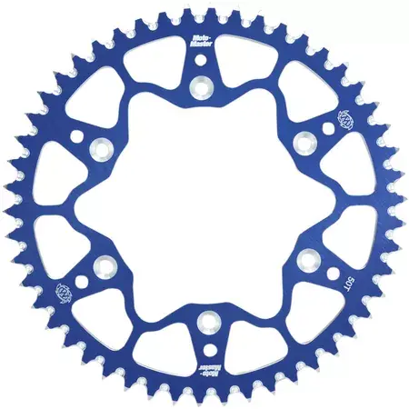 Aktuell Kettenrad Moto Master 428 Alu Z53 blau RM 85 / YZ 85