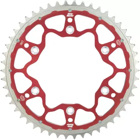 Zertifiziert Kettenrad Moto Master 428 Fusion Z49 rot RM 85 / YZ 85