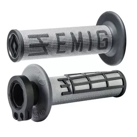 Bestpreis Griffe ODI Emig V2 Lock-on grau / schwarz