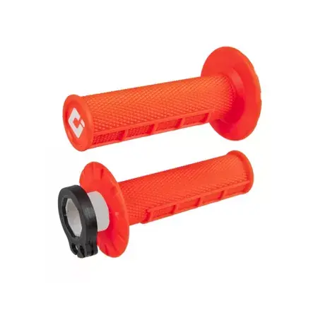 Griffe ODI MX V2 half waffle orange Begrenztes Angebot