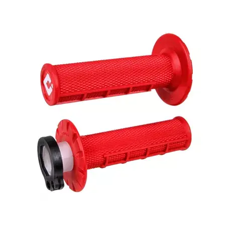 Neuheit Griffe ODI MX V2 half waffle rot