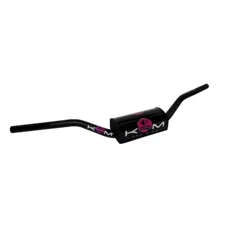 Lenker MX 28mm mit Lenkerpolster KRM schwarz / pink Direkt Vom Hersteller