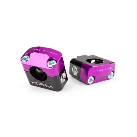 Lenkerklemmen 28mm KRM schwarz / lila Günstig