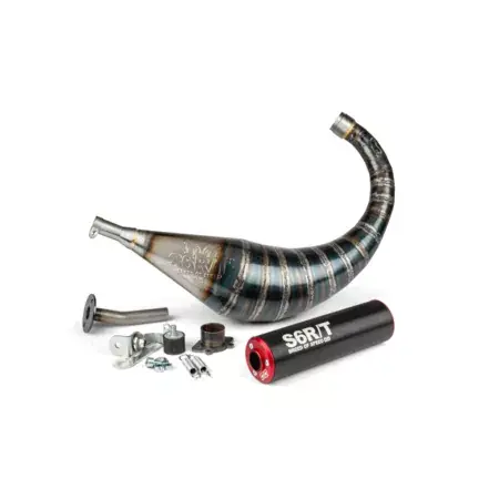 Jetzt Bestellen Auspuff Stage6 R/T 70 - 80ccm schwarz / rot Derbi