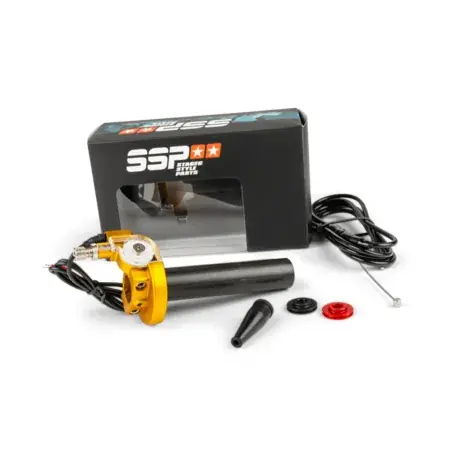 Saisonangebot Kurzhub Gasgriff Stage6 gelb