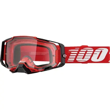 Crossbrille 100% Armega rot Markenprodukt