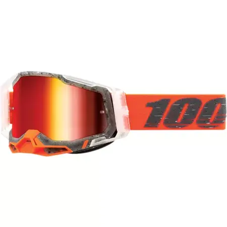 Top-Preis Crossbrille 100% Racecraft 2 SCHRUTE rot verspiegelt