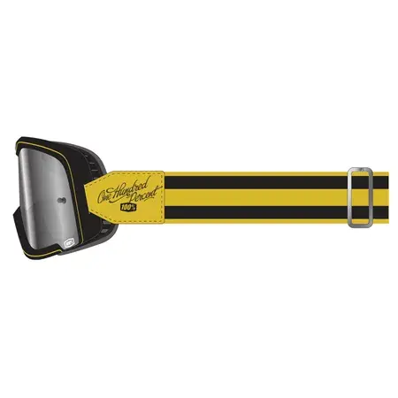 Letzte Chance Crossbrille 100% Barstow RAYMOND silber verspiegelt